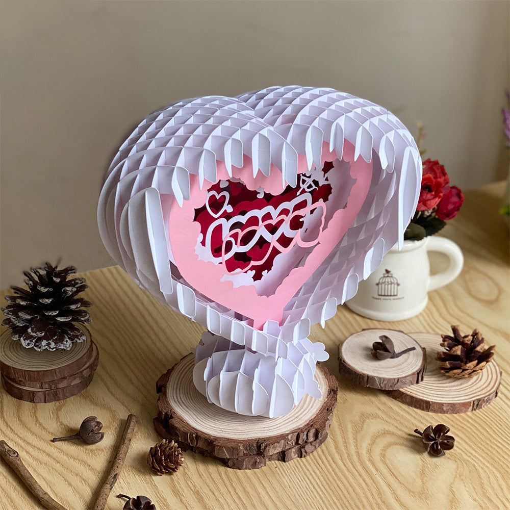 Love 4 – 3D Pop-Up Card SVG File for Cricut & Silhouette