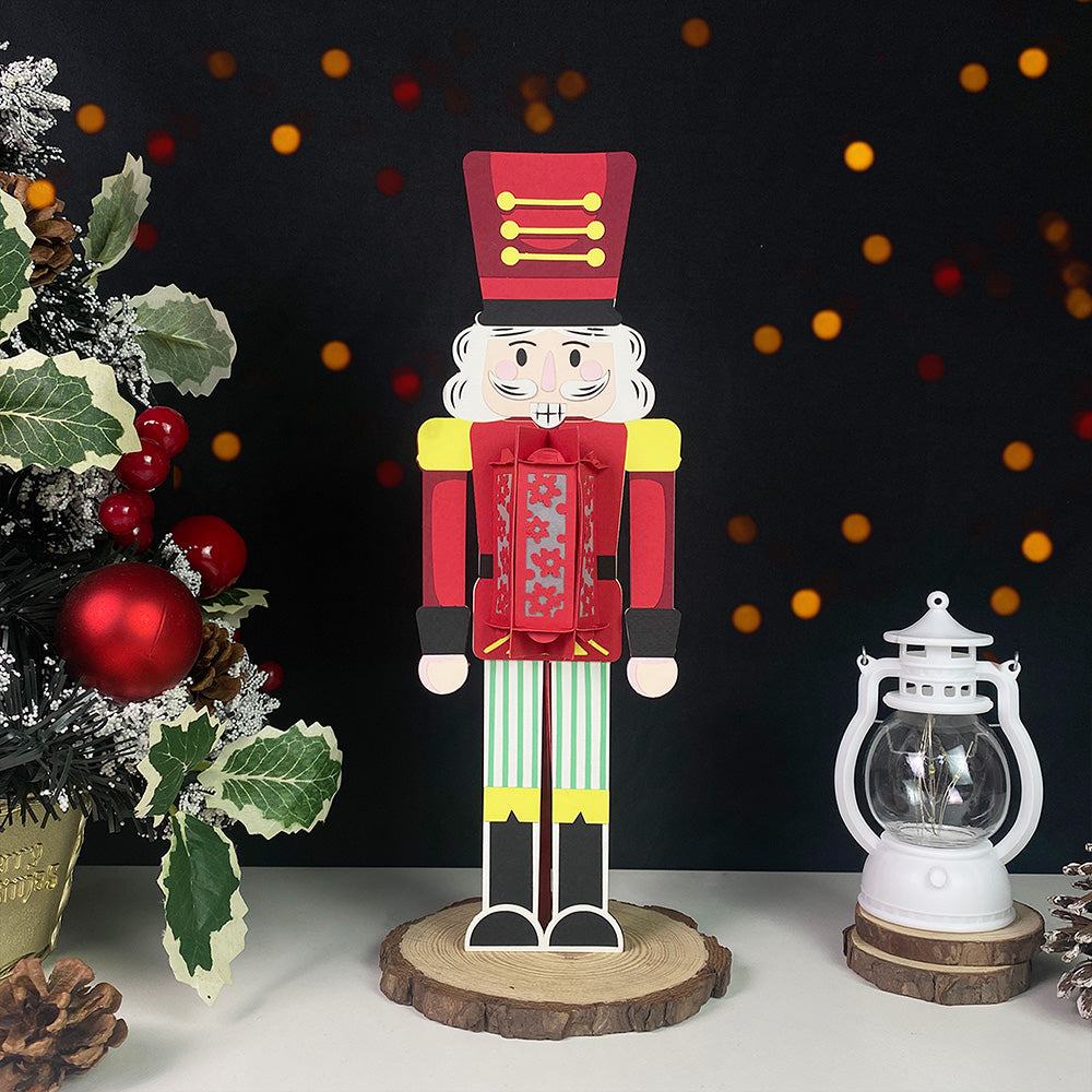 Nutcracker - 3D Christmas Lantern File - Cricut File  - VEKTOR KRAFT