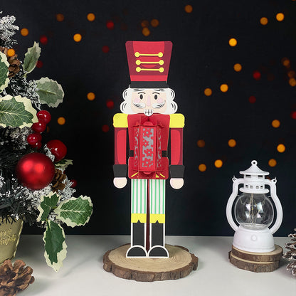 Nutcracker - 3D Christmas Lantern File - Cricut File  - VEKTOR KRAFT