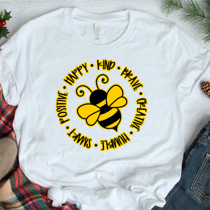 Bee Circle - Cricut File - VEKTOR KRAFT