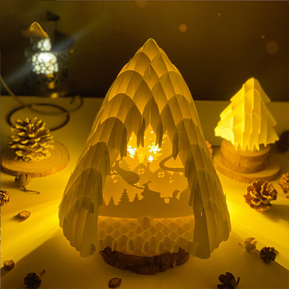 Xmas – 3D Pop-Up Card SVG File for Cricut & Silhouette