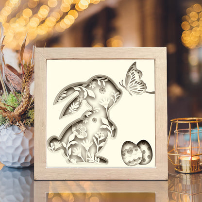 Easter 14 – 3D Shadow Box SVG File for Cricut & Silhouette