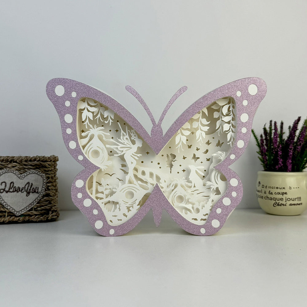 Fairy – 3D Box SVG File for Cricut & Silhouette