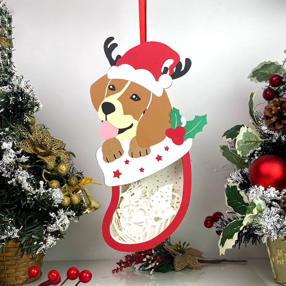 Christmas Santa – 3D Box SVG File for Cricut & Silhouette