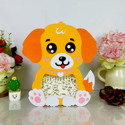 Dog And Cat – 3D Box SVG File for Cricut & Silhouette