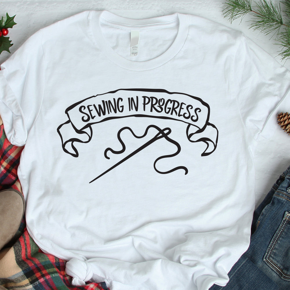 Sewing In Progress - Cricut File - VEKTOR KRAFT