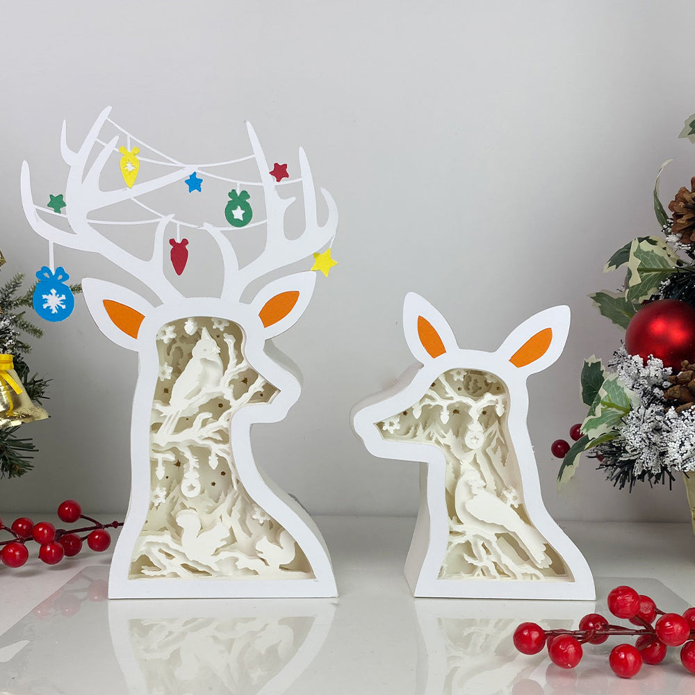 Christmas Bird – 3D Box SVG File for Cricut & Silhouette