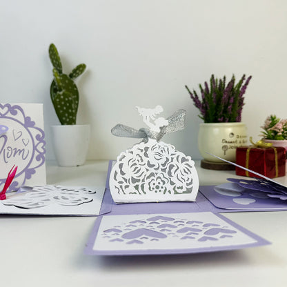 Mother's Day 4 – 3D Box SVG File for Cricut & Silhouette
