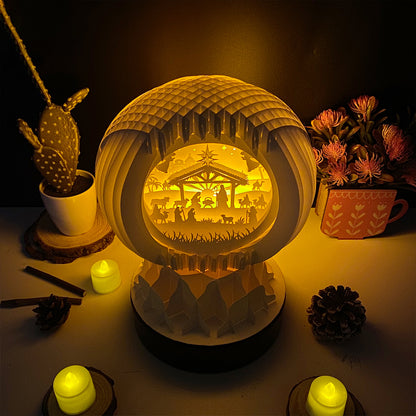 Nativity – 3D Pop-Up Card SVG File for Cricut & Silhouette