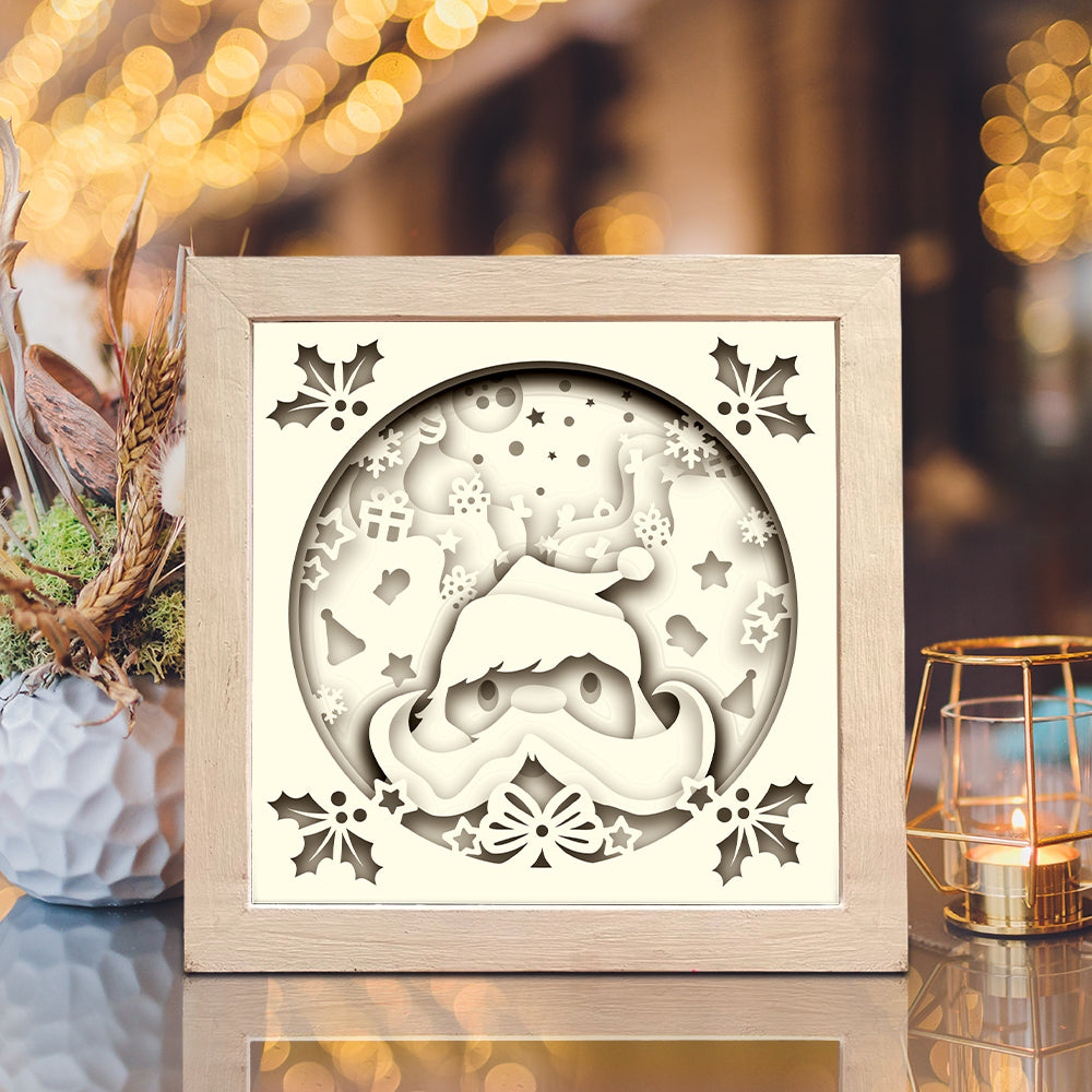 Christmas – 3D Shadow Box SVG File for Cricut & Silhouette