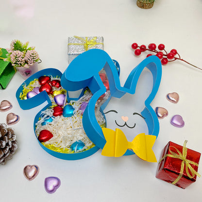 Bunny Head – 3D Box SVG File for Cricut & Silhouette
