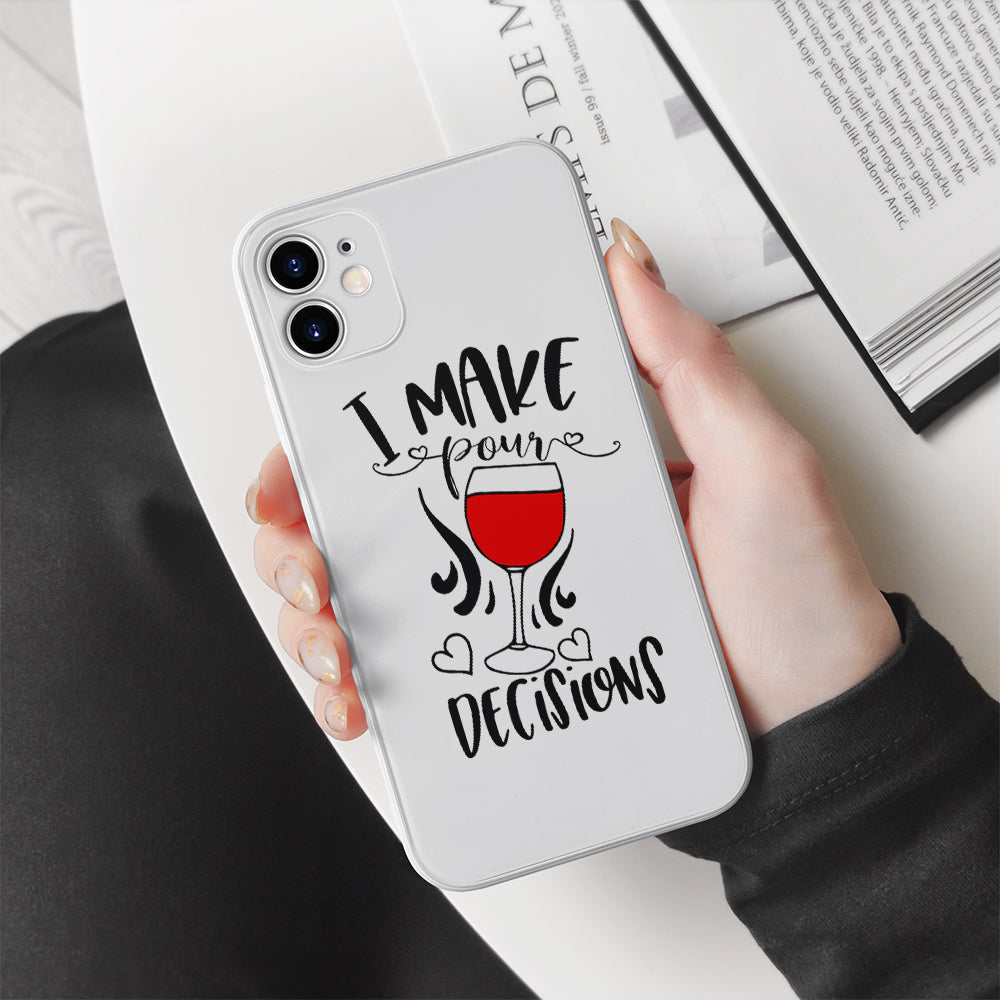 I Make Pour Decisions Wine - Cricut File - VEKTOR KRAFT
