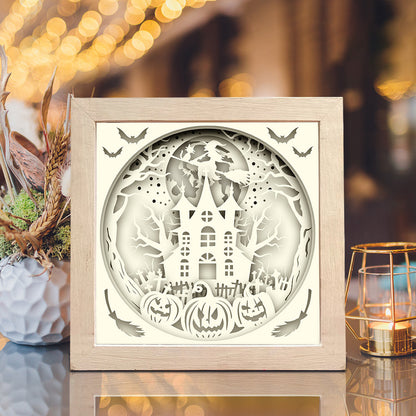Halloween 30 – 3D Shadow Box SVG File for Cricut & Silhouette