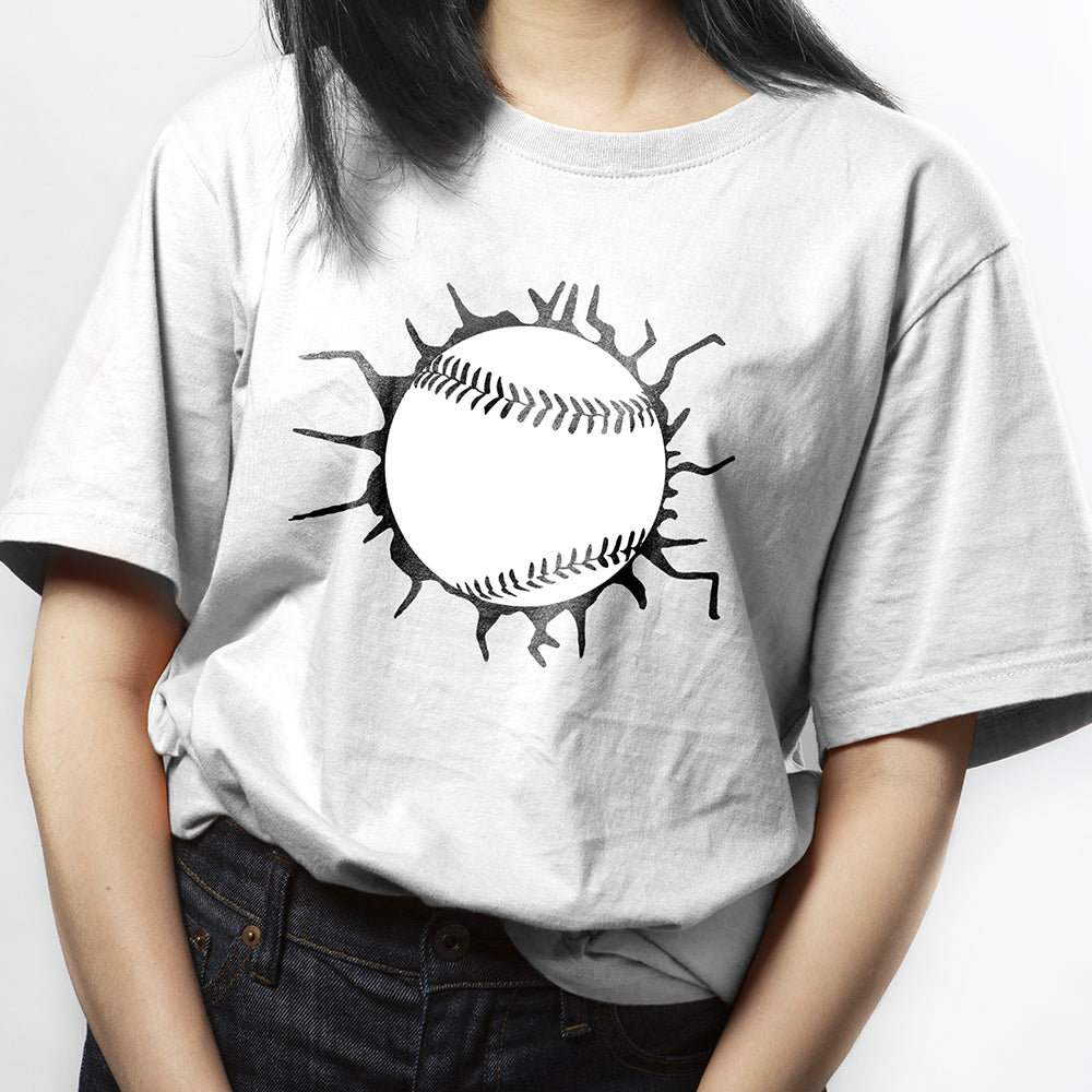 Cracked Glass Baseball - Cricut File - VEKTOR KRAFT