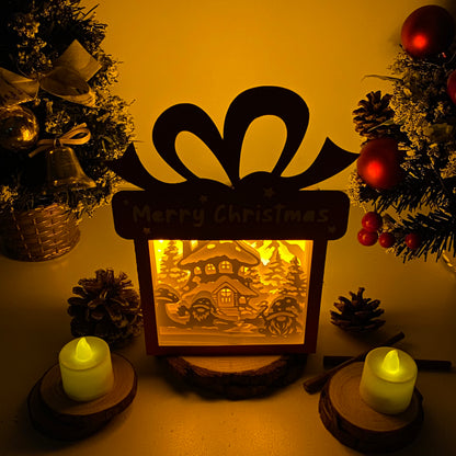 Christmas Gnome 4 – 3D Box SVG File for Cricut & Silhouette