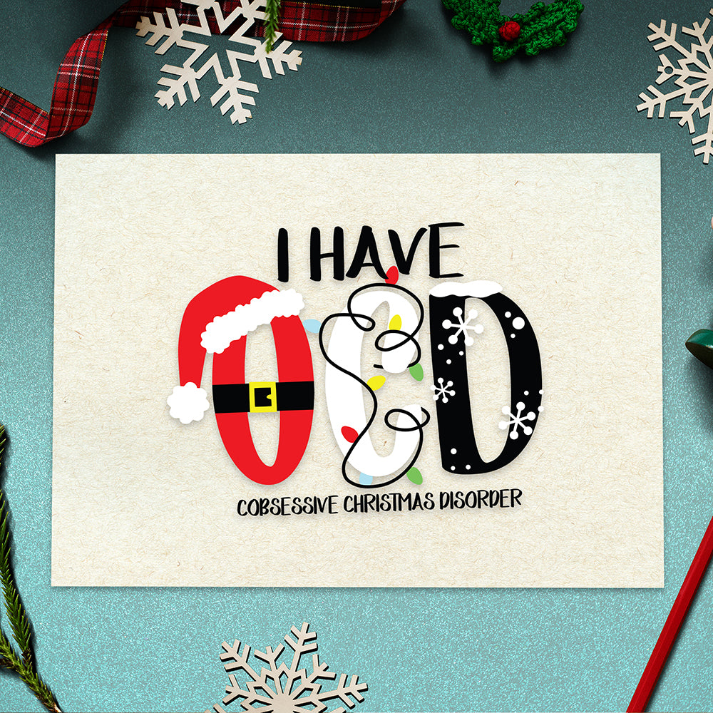 Obsessive Christmas Disorder - Christmas Cricut File - VEKTOR KRAFT
