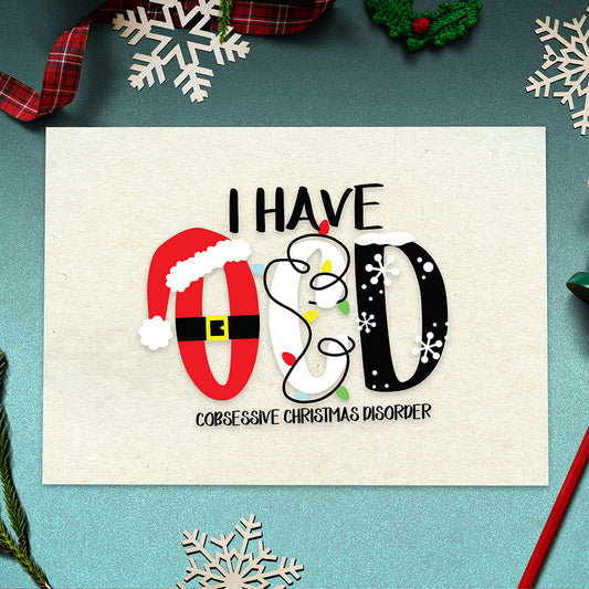 Obsessive Christmas Disorder - Christmas Cricut File - VEKTOR KRAFT