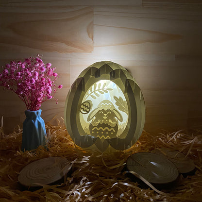 Easter 2 – 3D Pop-Up Card SVG File for Cricut & Silhouette