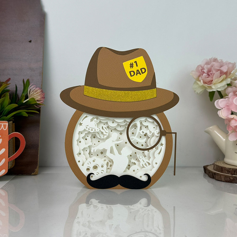 Father's Day – 3D Box SVG File for Cricut & Silhouette