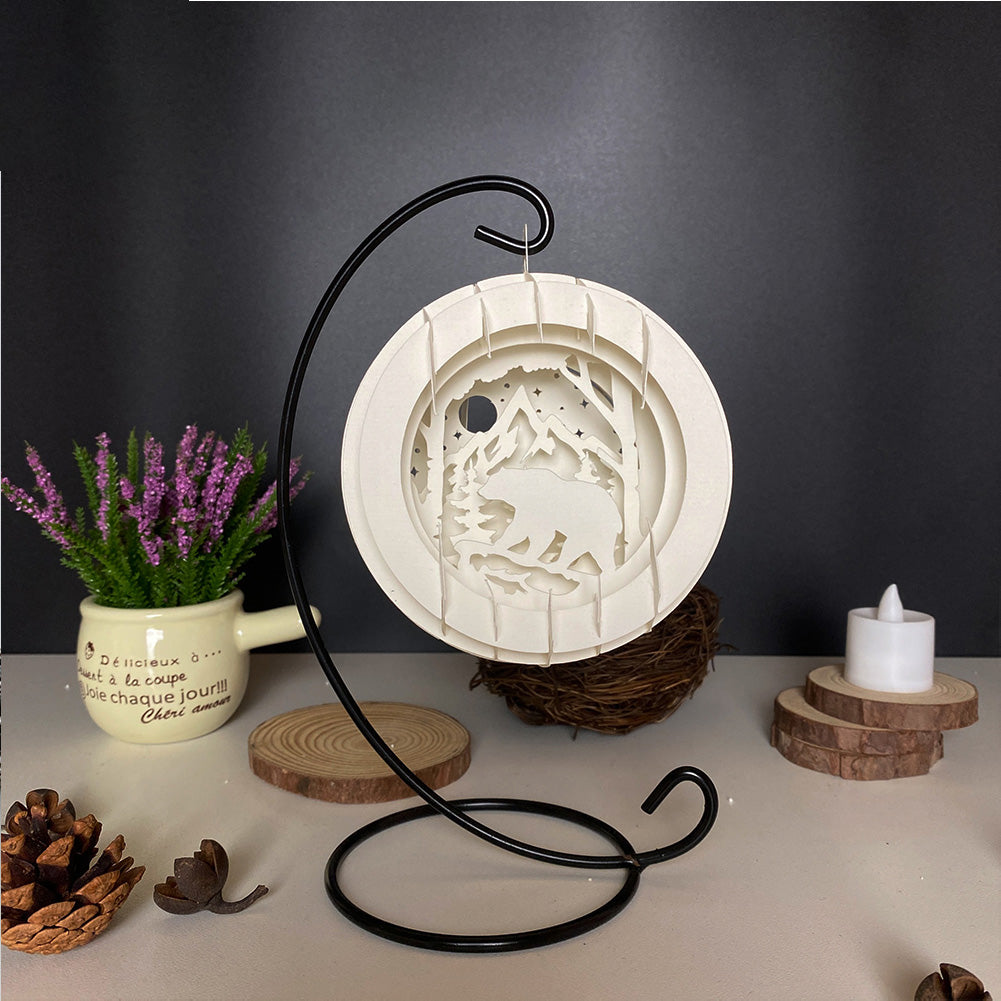 Bear – 3D Pop-Up Card SVG File for Cricut & Silhouette
