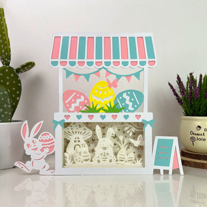 Gnome Easter – 3D Easter Shop Box File - Cricut File - VEKTOR KRAFT