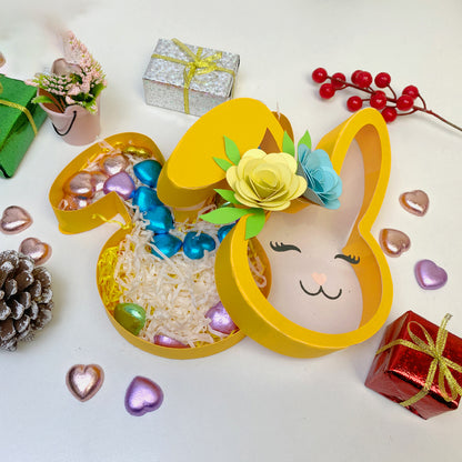 Bunny Head – 3D Box SVG File for Cricut & Silhouette
