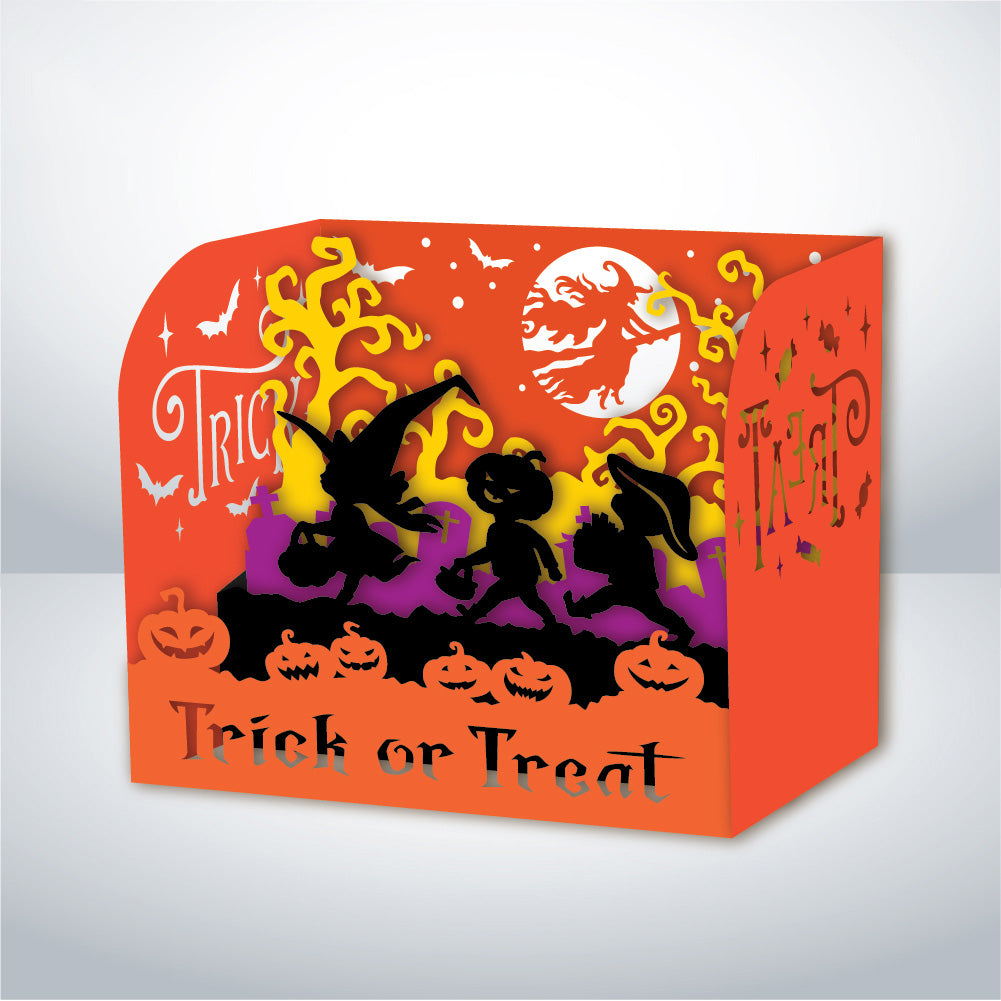 Halloween 2 – 3D Pop-Up Card SVG File for Cricut & Silhouette