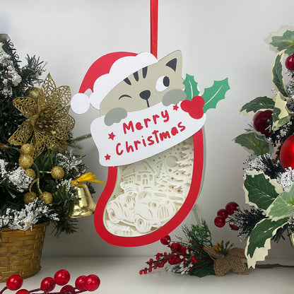 Christmas Gnome – 3D Box SVG File for Cricut & Silhouette