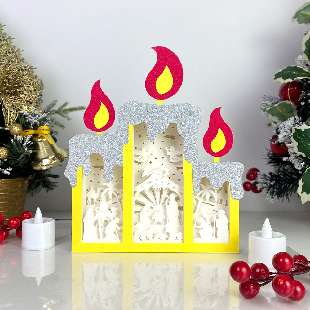 Nativity – 3D Box SVG File for Cricut & Silhouette