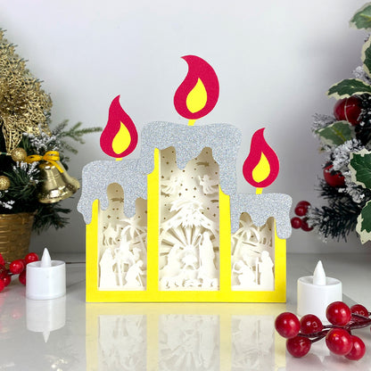 Nativity – 3D Box SVG File for Cricut & Silhouette