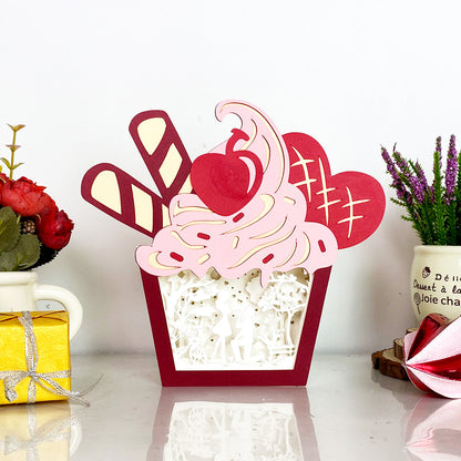 Marry Me – 3D Cup Cake Box File - Cricut File - VEKTOR KRAFT