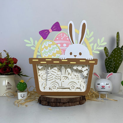 Easter Truck – 3D Easter Basket Box 2 File - Cricut File - VEKTOR KRAFT
