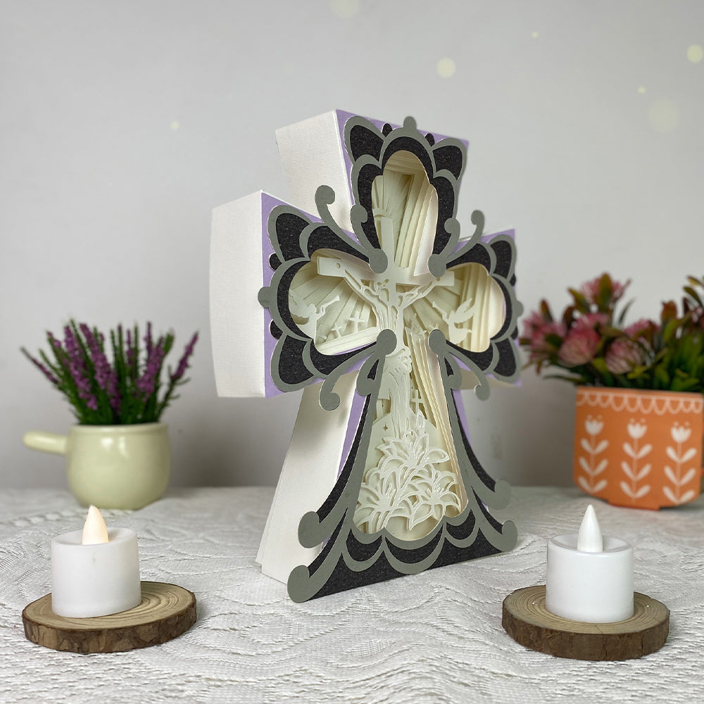 Jesus – 3D Box SVG File for Cricut & Silhouette
