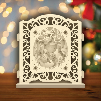 Easter 1 – 3D Pop-Up Card SVG File for Cricut & Silhouette