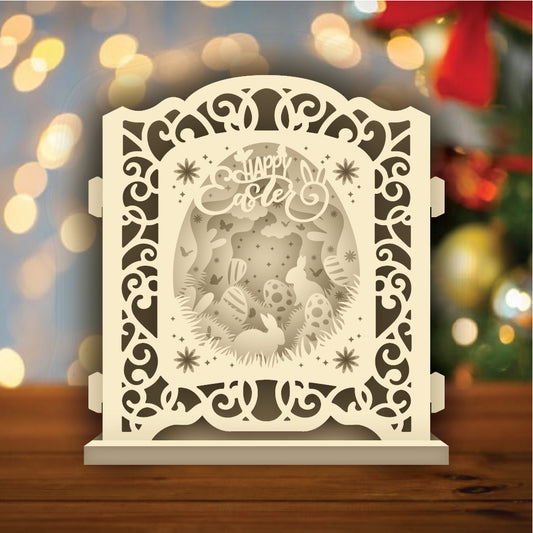 Easter 1 – 3D Pop-Up Card SVG File for Cricut & Silhouette