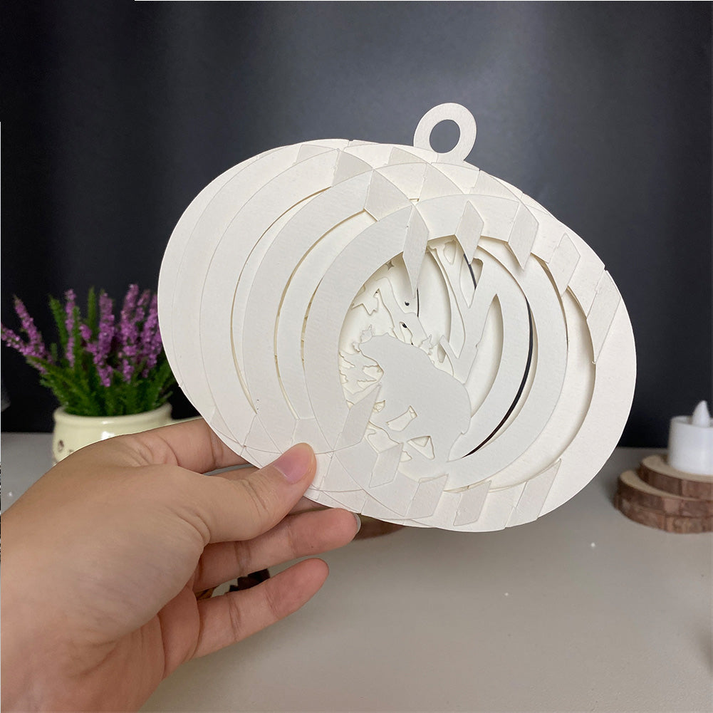 Bear – 3D Pop-Up Card SVG File for Cricut & Silhouette