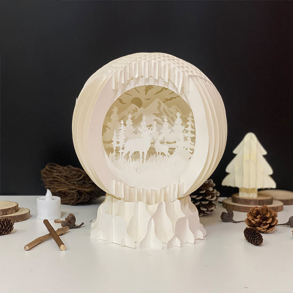 Deer – 3D Pop-Up Card SVG File for Cricut & Silhouette