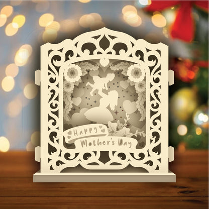 Mother's Day – 3D Pop-Up Card SVG File for Cricut & Silhouette
