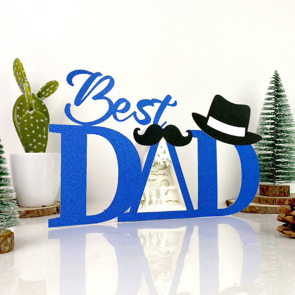Fishing – 3D Best Dad Box File - Cricut File - VEKTOR KRAFT