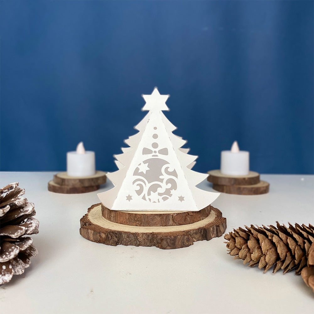 Xmas 9 – 3D Lantern SVG File for Cricut & Silhouette