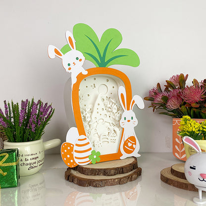 Gnome Easter – 3D Carrot box 2 File - Cricut File - VEKTOR KRAFT