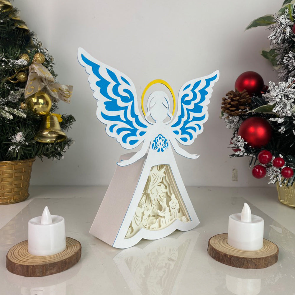 Jesus – 3D Box SVG File for Cricut & Silhouette