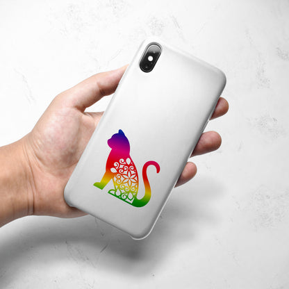 Cat Spectrum Stickers – 3D Lightbox SVG File for Cricut & Silhouette