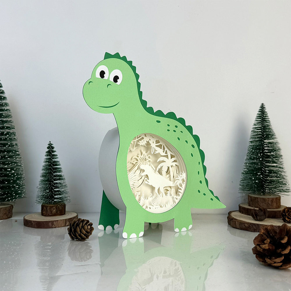 Dinosaurs – 3D Box SVG File for Cricut & Silhouette
