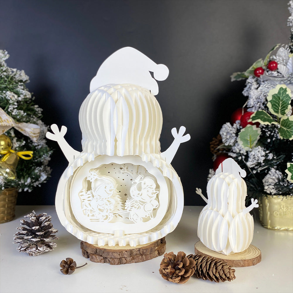 Xmas 1 – 3D Pop-Up Card SVG File for Cricut & Silhouette