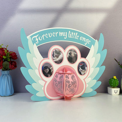 Memorial Pet Cat - 3D Animal Paper Cut Lantern File  - Cricut File  - VEKTOR KRAFT