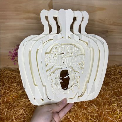Halloween 1 – 3D Pop-Up Card SVG File for Cricut & Silhouette