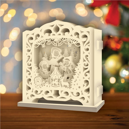 Christmas 4 – 3D Pop-Up Card SVG File for Cricut & Silhouette