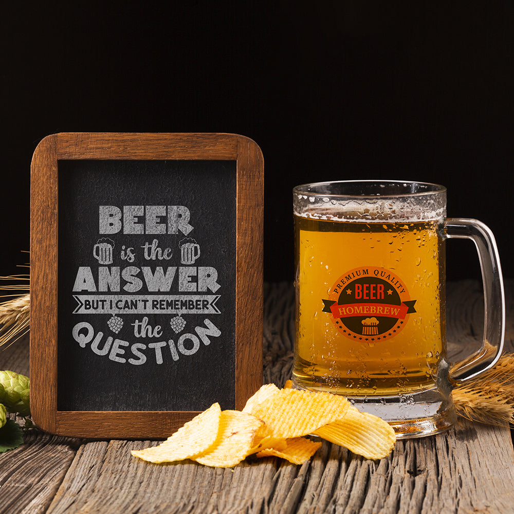 Beer is the Answer – 3D Lightbox SVG File for Cricut & Silhouette