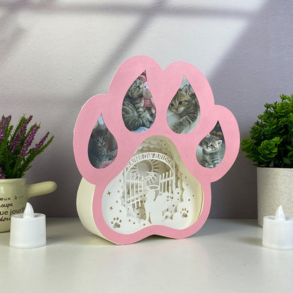 Cat Memorial – 3D Box SVG File for Cricut & Silhouette